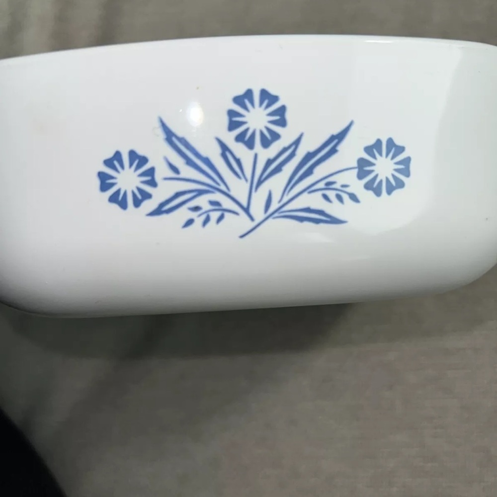 Corning Ware P-1-B  Blue Cornflower 1 Quart Casserole Dish With Lid - Picture 4 of 5